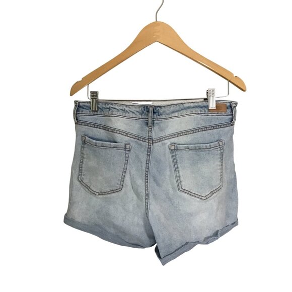 SOFIA VERGARA WOMENS LILA CUT OFF DENIM SHORTS SIZE 12 - Picture 2 of 6